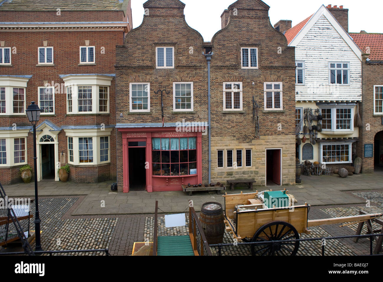 Hartlepool historischen Kai Heritage Centre Hartlepool Teesside England UK Stockfoto