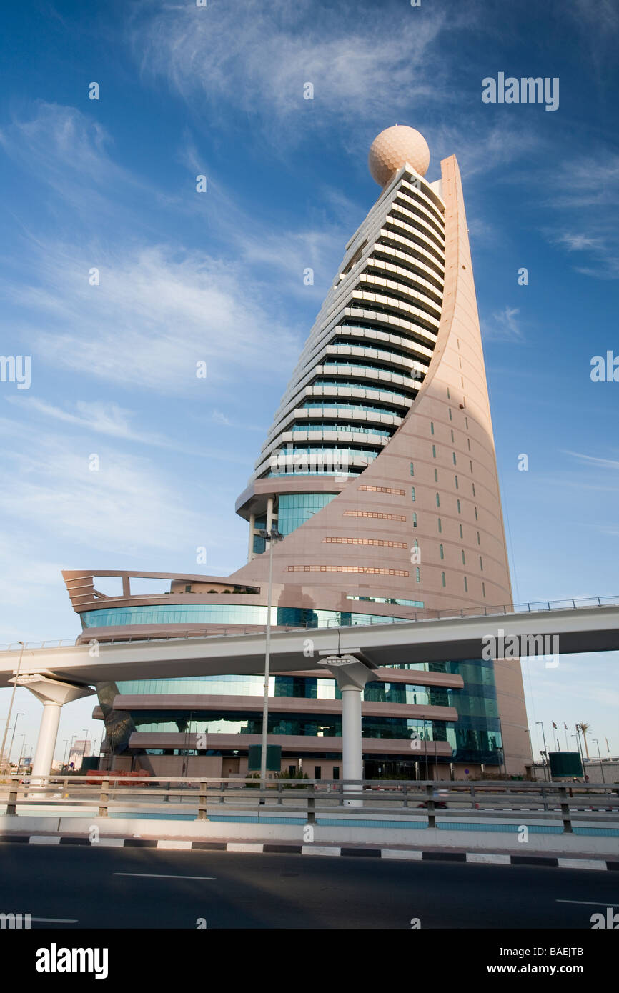 Das World Trade Center in Dubai UAE Stockfoto