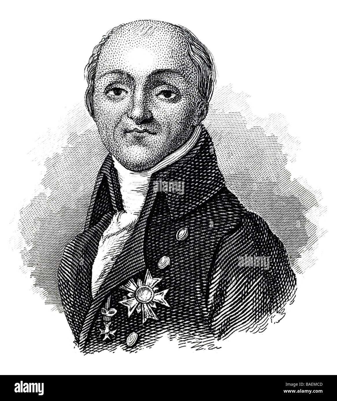 Bernard Germain de Lacépède Stockfoto