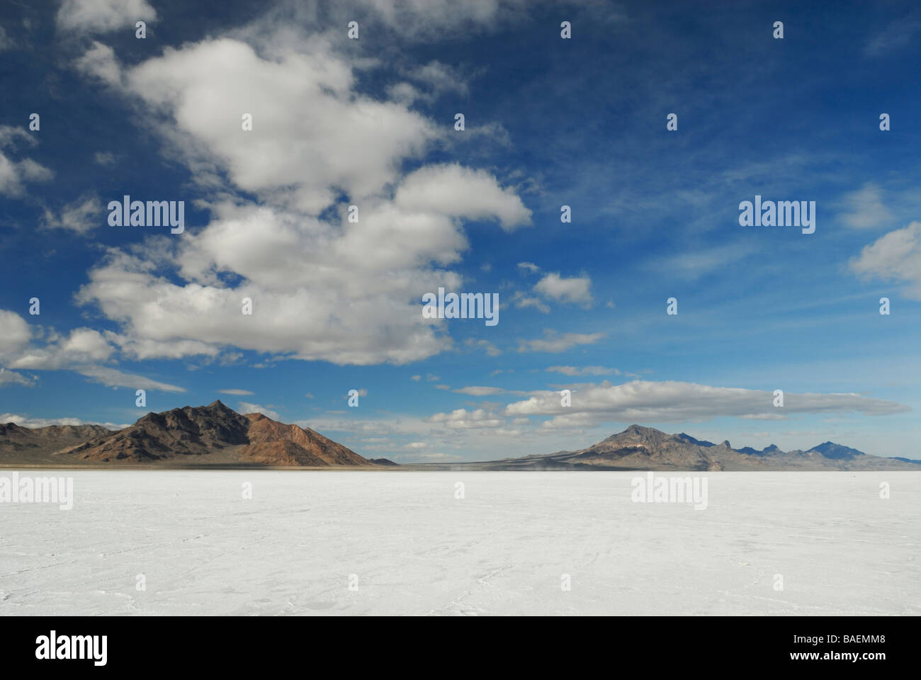 Salzsee von Bonneville in Utah, USA Stockfoto