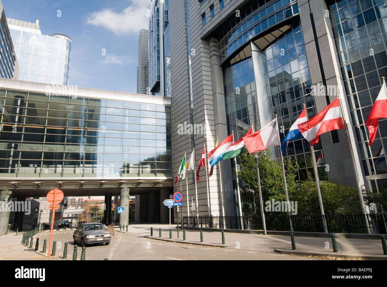 Europäischen Parlaments, Brüssel Stockfoto