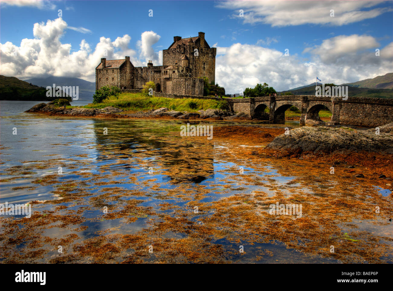 Eilean Donan Castle Stockfoto