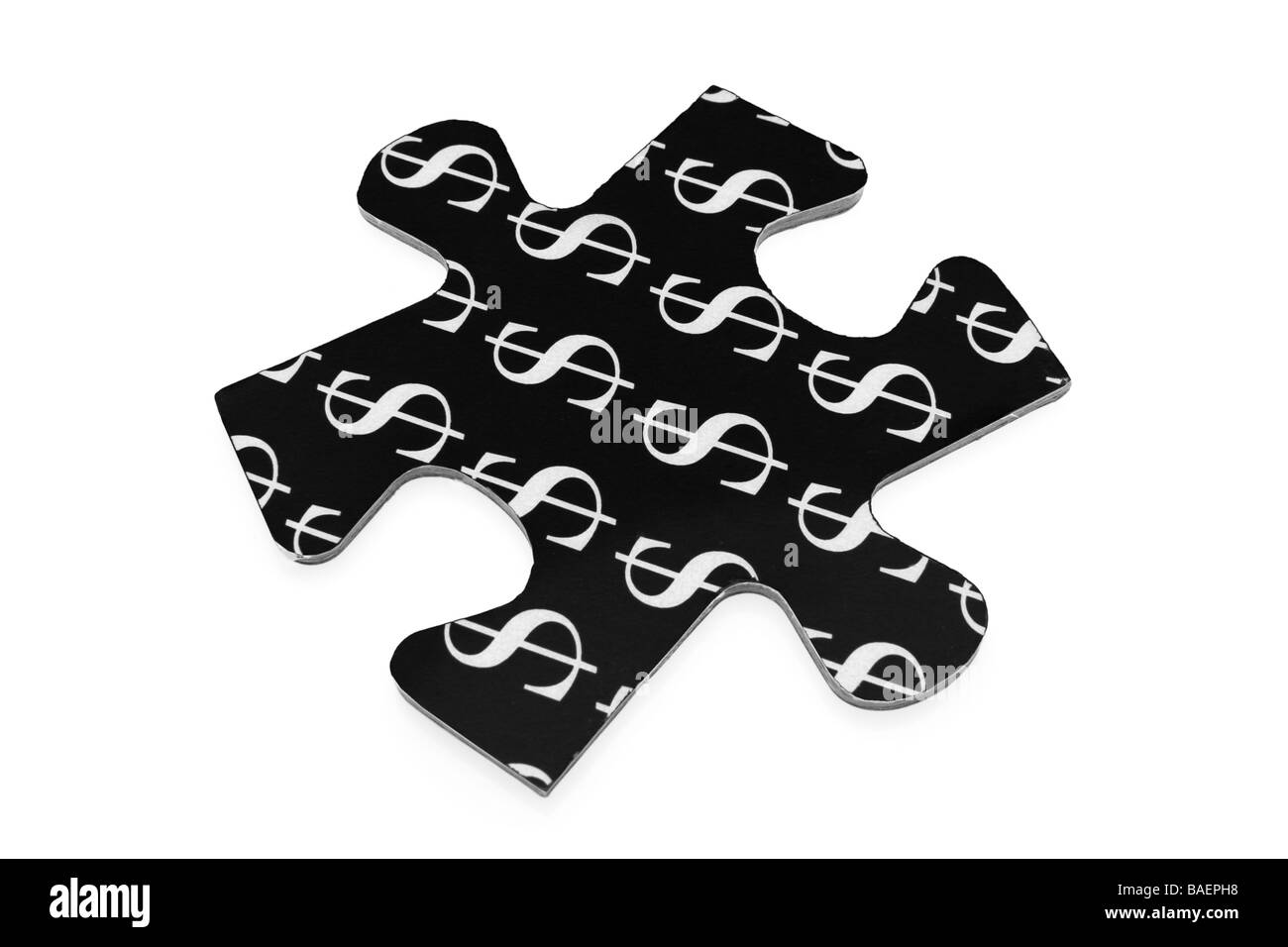 Jigsaw Puzzle-Stück Stockfoto