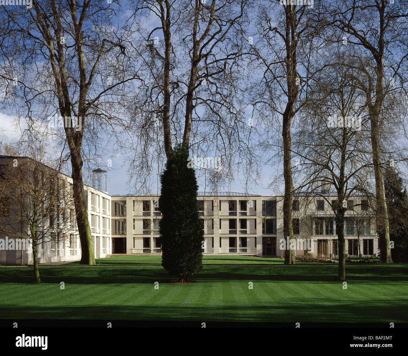 Pembroke College in Cambridge, Vereinigtes Königreich, Eric Parry, Pembroke College. Stockfoto