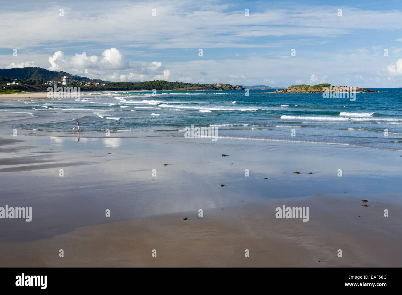 Park-Strand, Coffs Harbour Küste, New-South.Wales, Australien Stockfoto