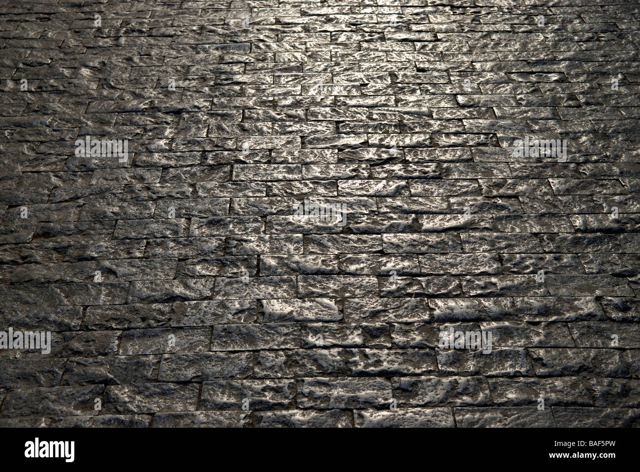 STRAßE MIT KOPFSTEINPFLASTER Stockfoto, Bild: 23690769 - Alamy