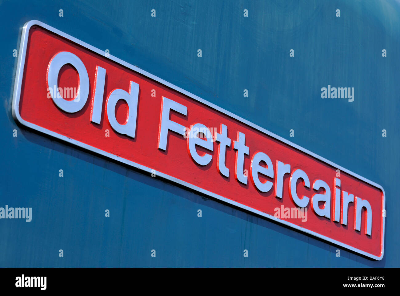 Old Fettercairn British Rail Class 37 Lokomotive namens nach Old Fettercairn whisky Stockfoto