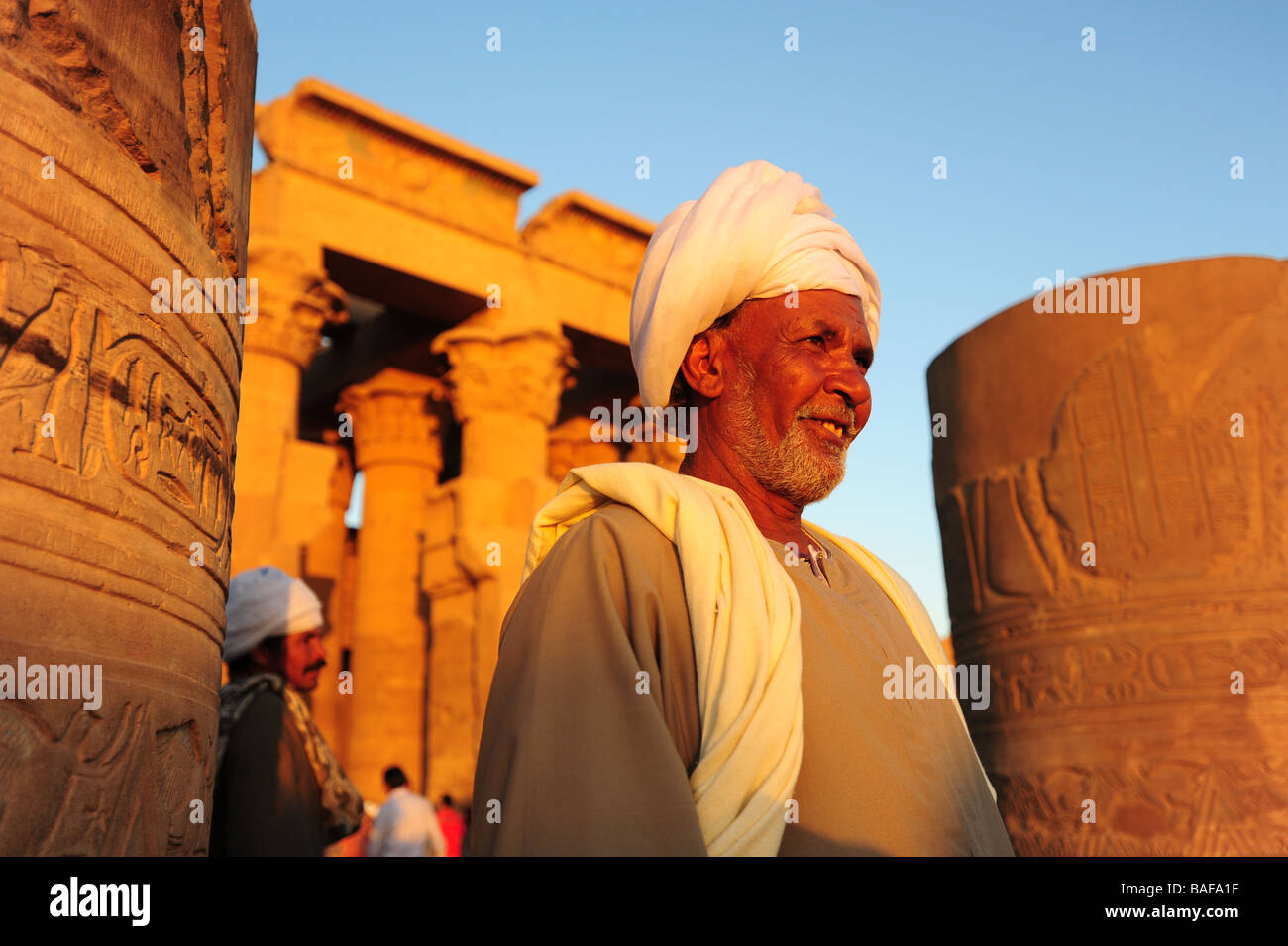 Afrika-Ägypten-Tempel von Sobek und Haroeris in Kom Ombo Stockfoto