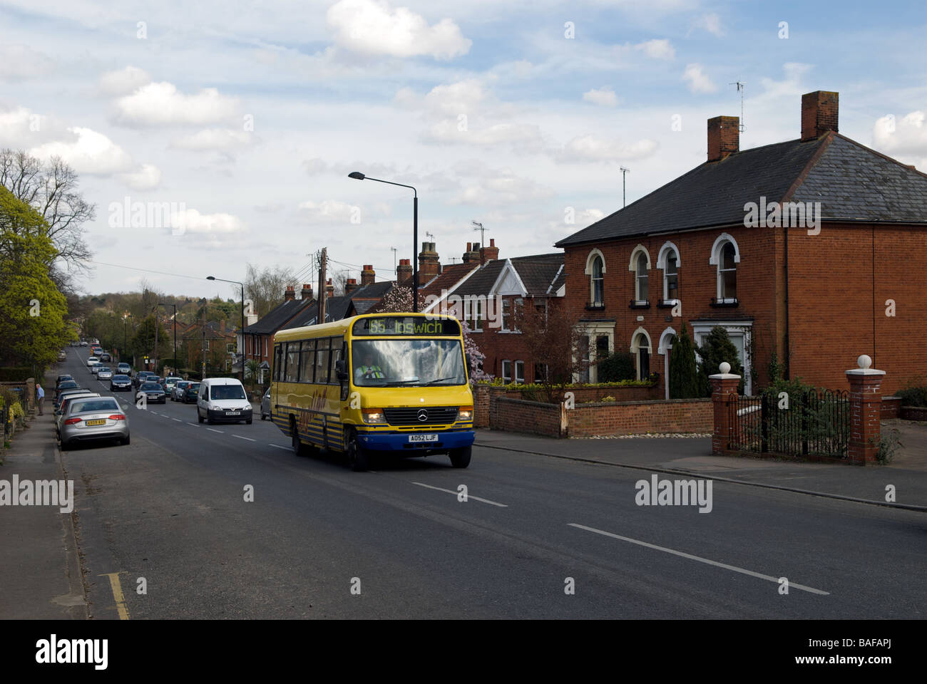 Melton nahe Woodbridge, Suffolk, UK. Stockfoto