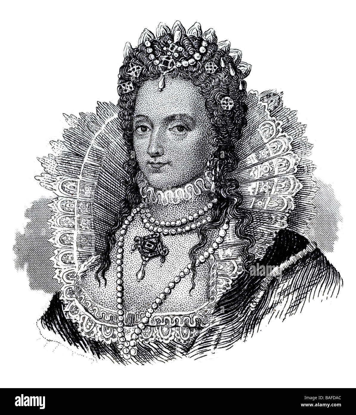 Elisabeth i. von England Stockfoto