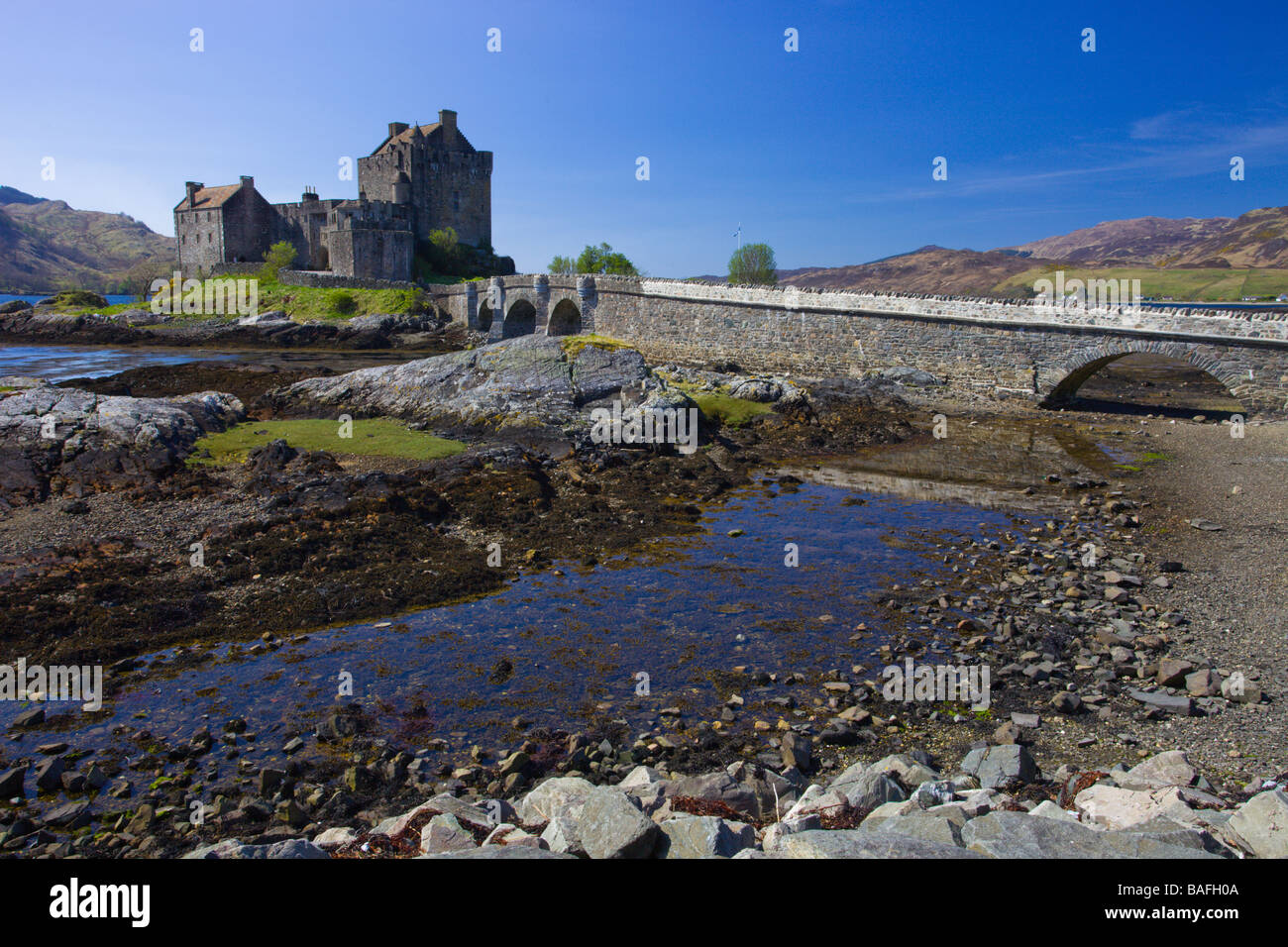 Eilean Donan Castle Stockfoto