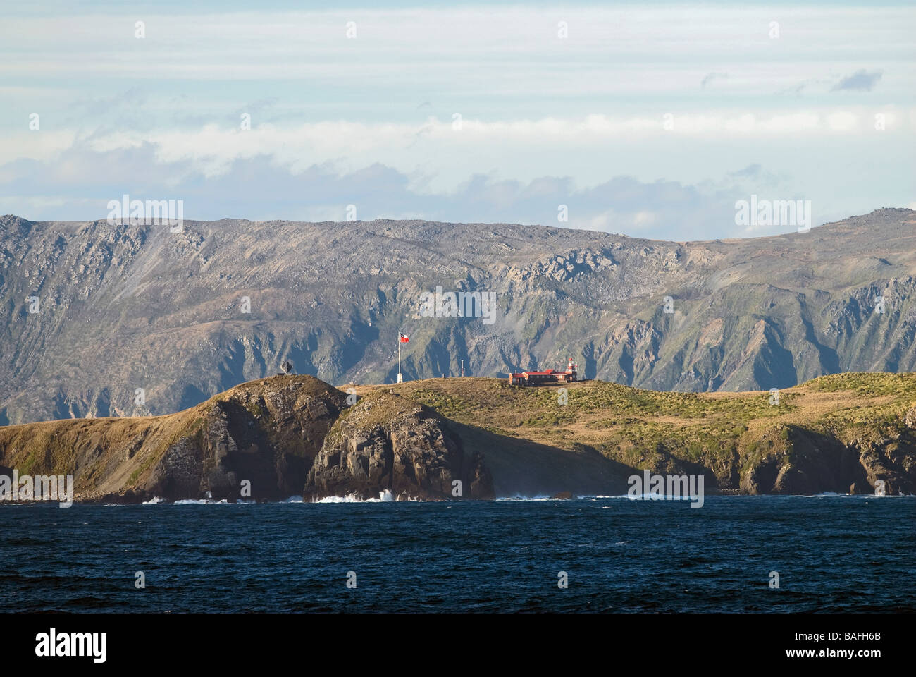 Ansicht des Kap-Horns, an der südlichen Spitze von Südamerika. Stockfoto