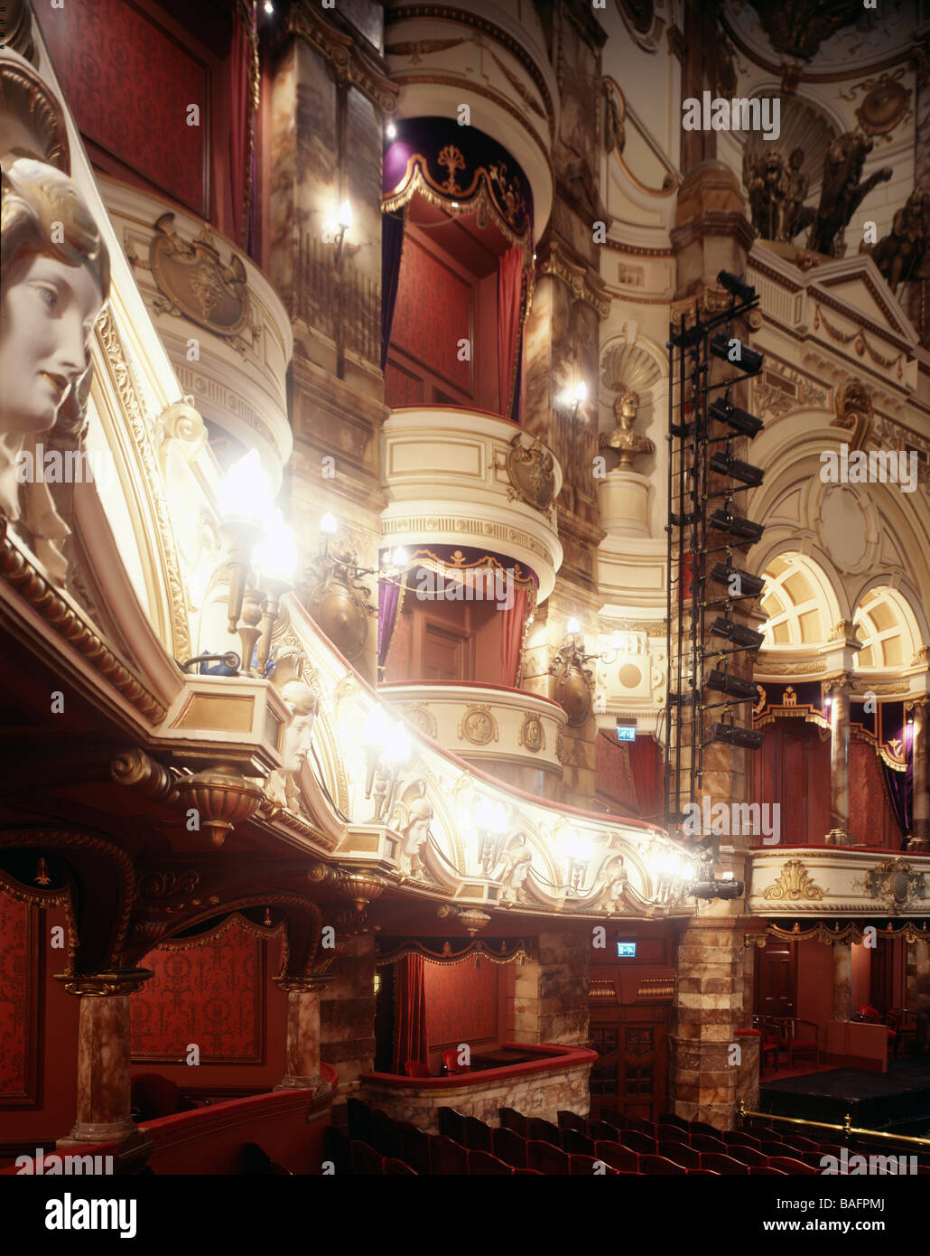 English National Opera - London Coliseum, London, Vereinigtes Königreich, Frank Matcham (Original) und Rhwl (Restaurierung), Englisch Stockfoto