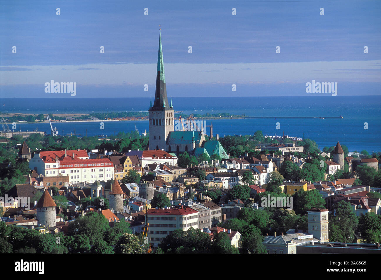 Estland (Baltikum), Harju Region, Tallinn, Ostsee Stockfoto