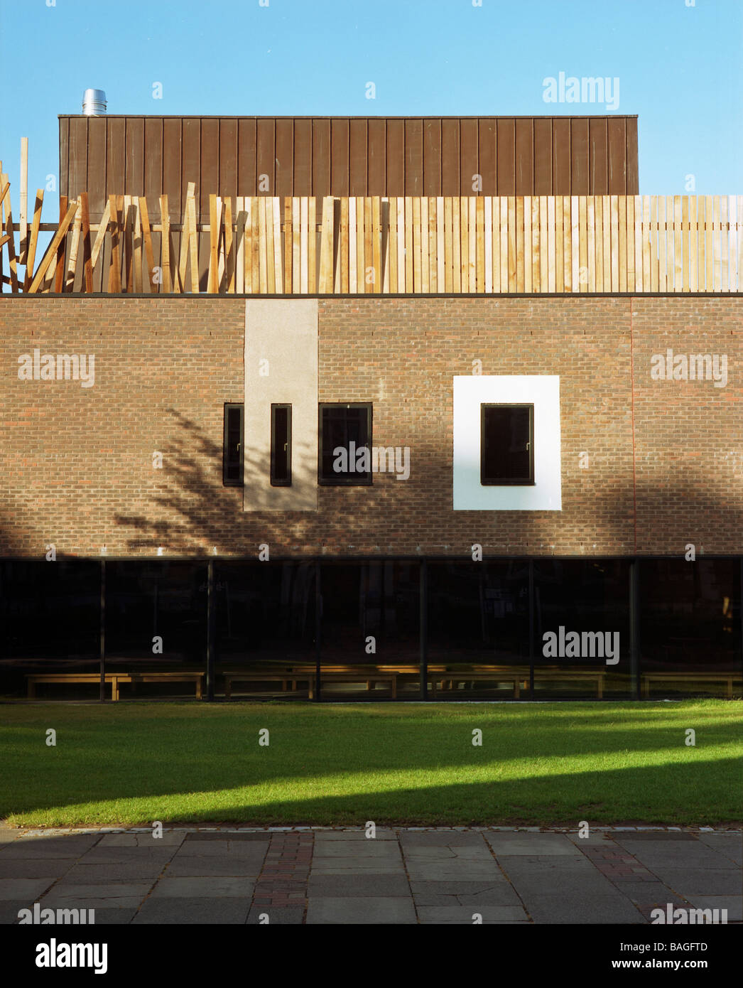 Northern Stage Theatre, Newcastle Upon Tyne, Vereinigtes Königreich, Arts Team / Rhwl Architects, Northern stage Theater Exterieur. Stockfoto