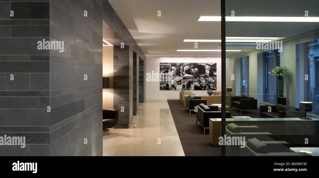 MACFARLANES, BENNETT INNENARCHITEKTUR, LONDON, VEREINIGTES KÖNIGREICH Stockfoto