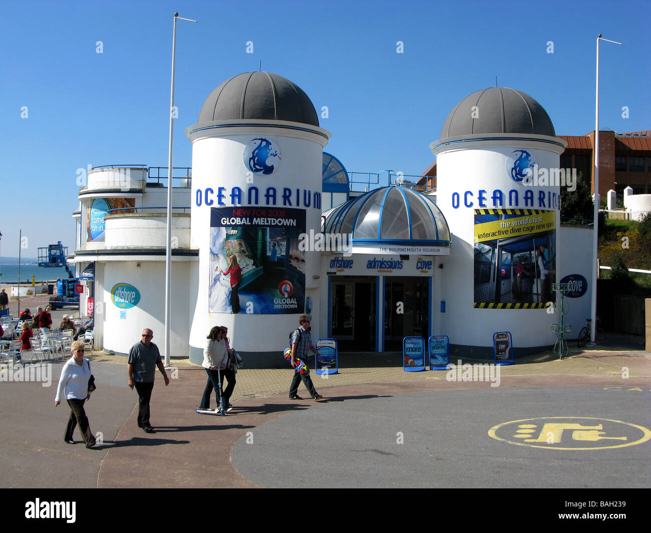 Bournemouth Ozeanarium, Dorset, England, UK Stockfoto