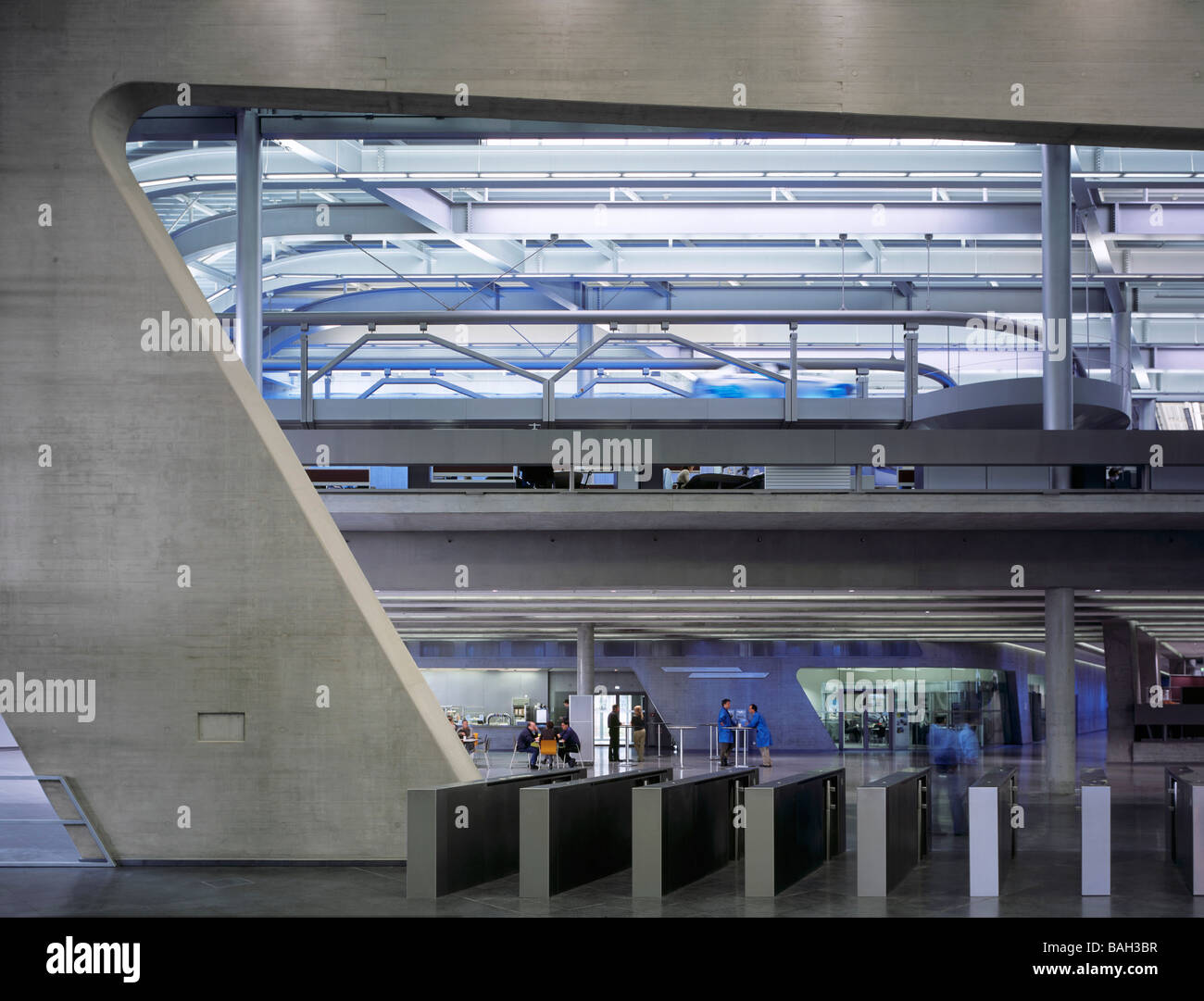 BMW Werk Leipzig Central Building, Leipzig, Deutschland, Zaha Hadid