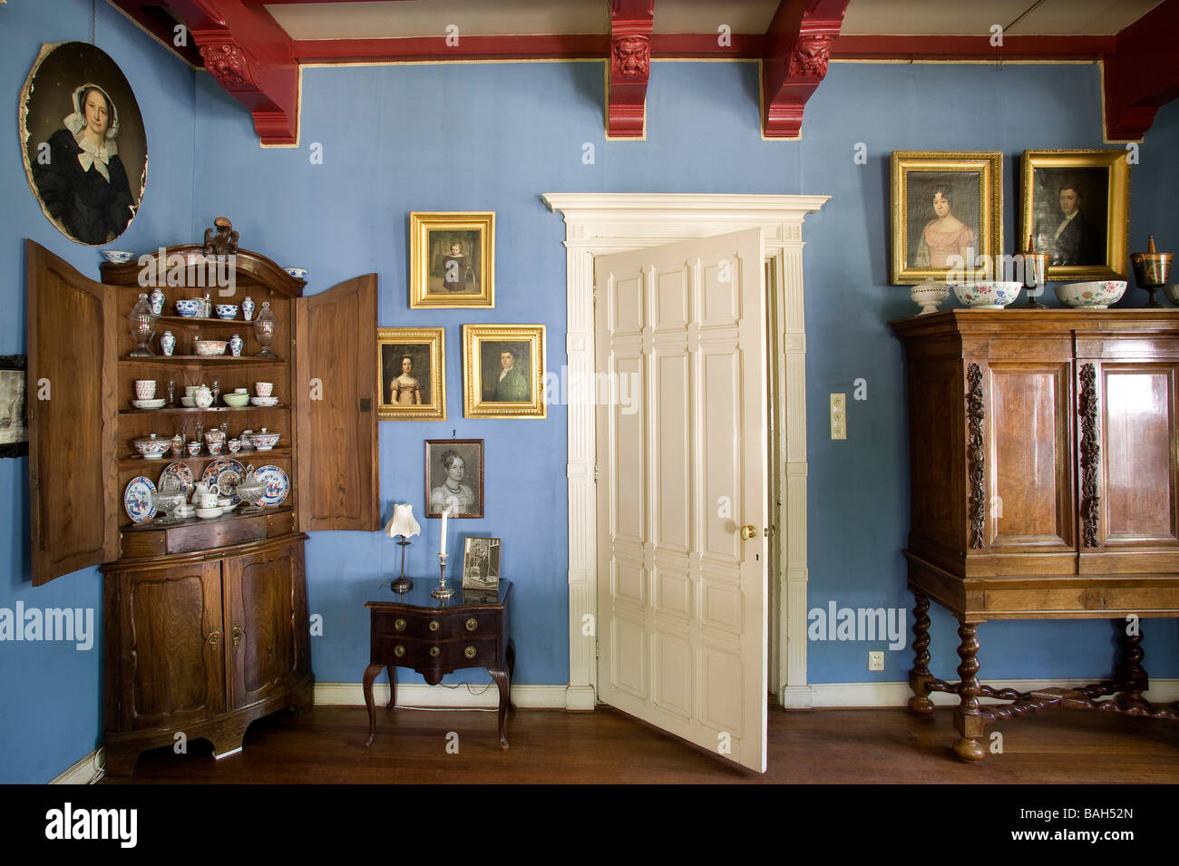 Niederlande, Provinz Friesland, Ysbrechtum, Schloss Epema Zustand Stockfoto