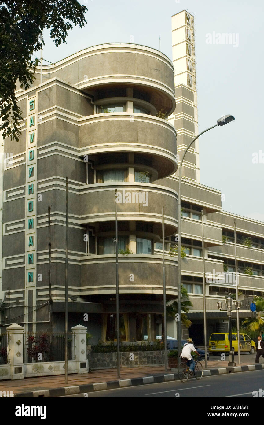 Hotel Savoy Homann, Bandung, Indonesien Stockfoto
