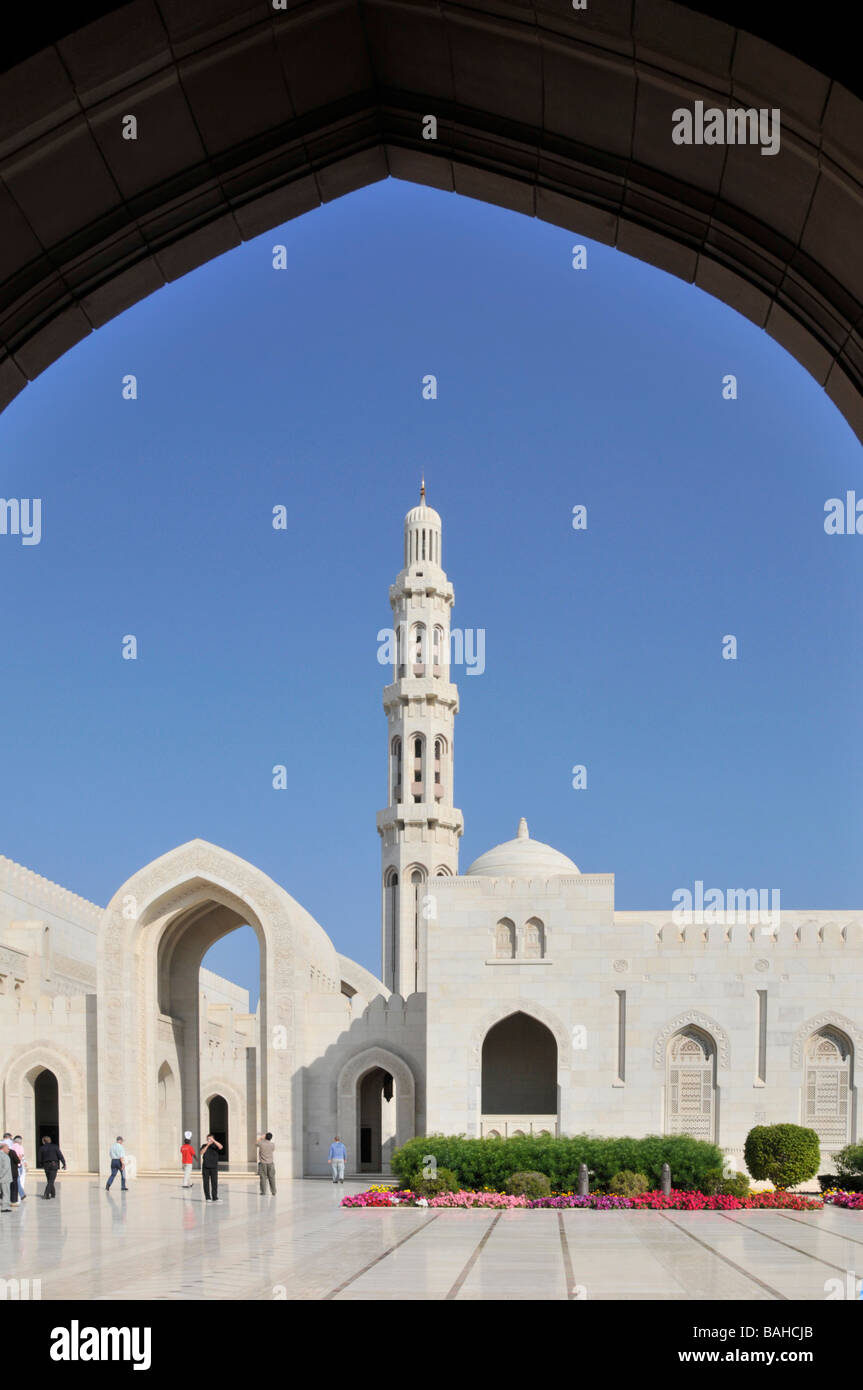 Muscat-Oman-Moschee Stockfoto
