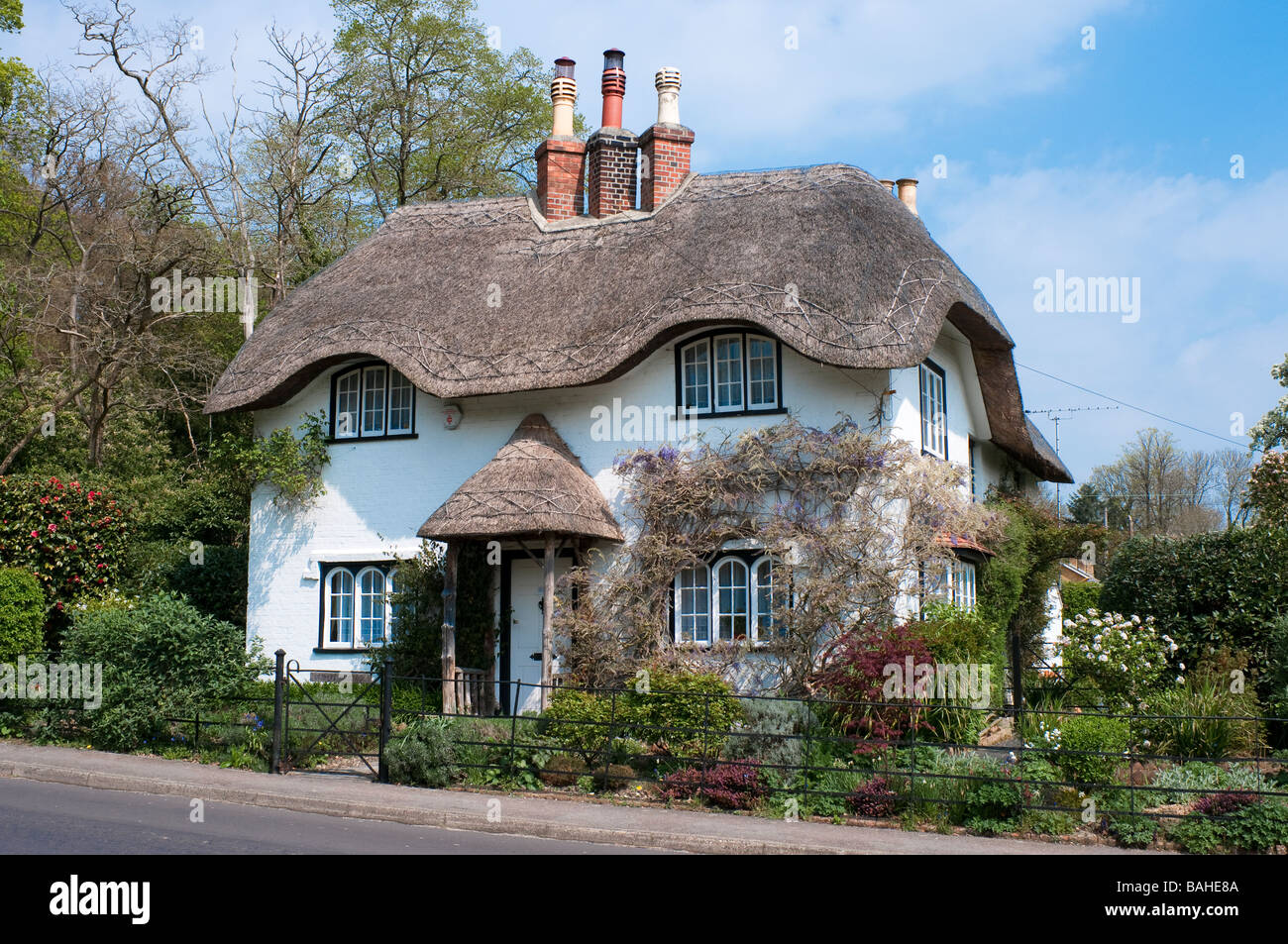 Bienenstock Cottage im Swan grün Lyndhurst in der New Forest Nationalpark Hampshire England Stockfoto