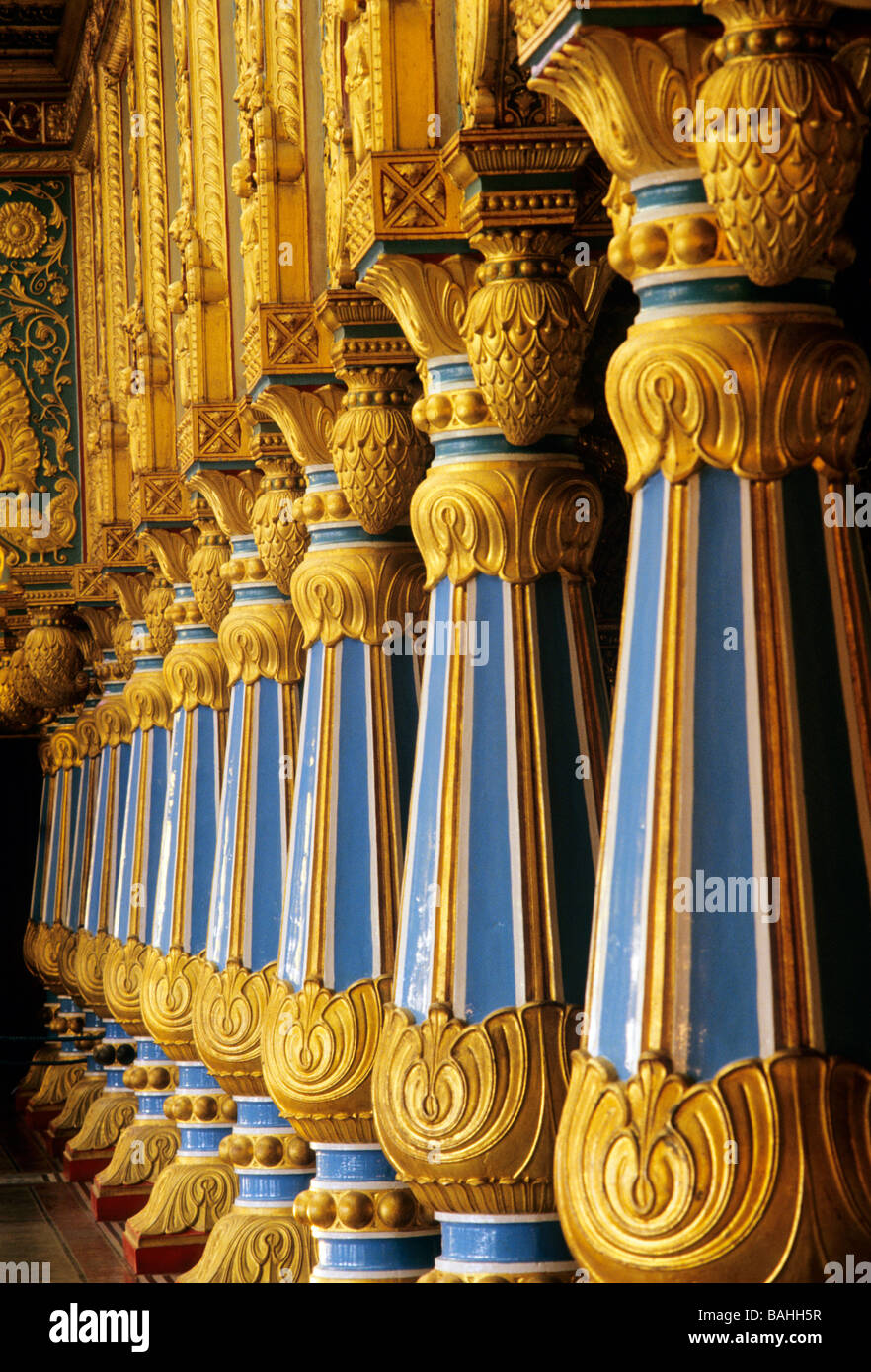 Il Palazzo, Salone Delle Nationalversammlung private, Mysore, Karnataka, Indien, Asien Stockfoto