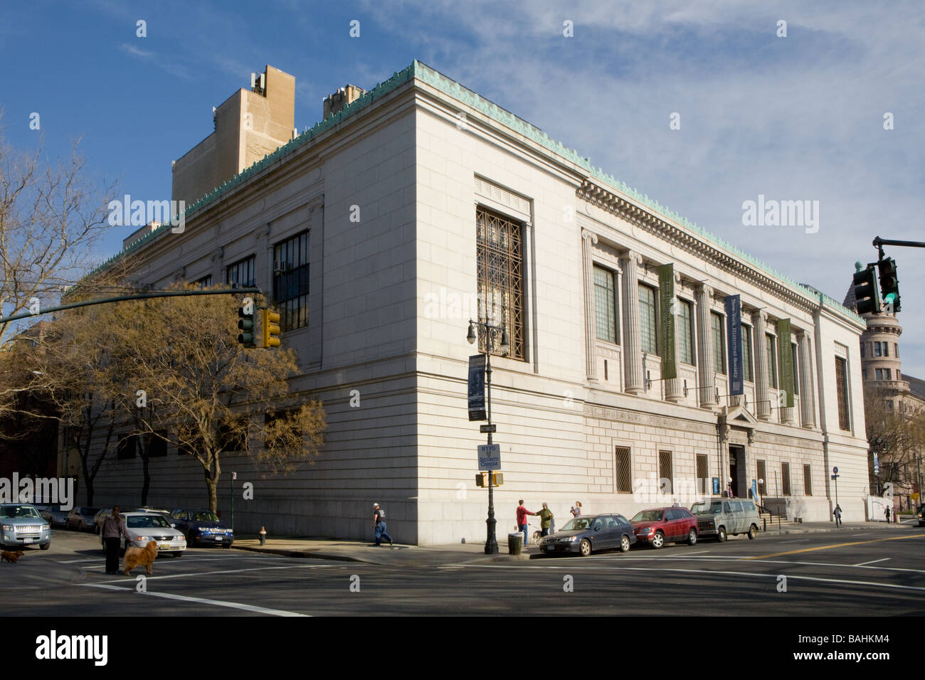 New York Historical Society Central Park West New York City Stockfoto