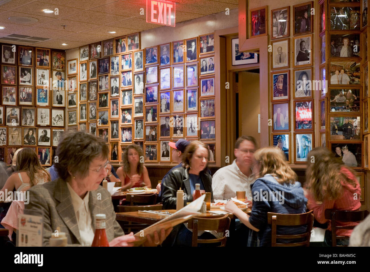 New York City in Carnegie Deli Stockfoto