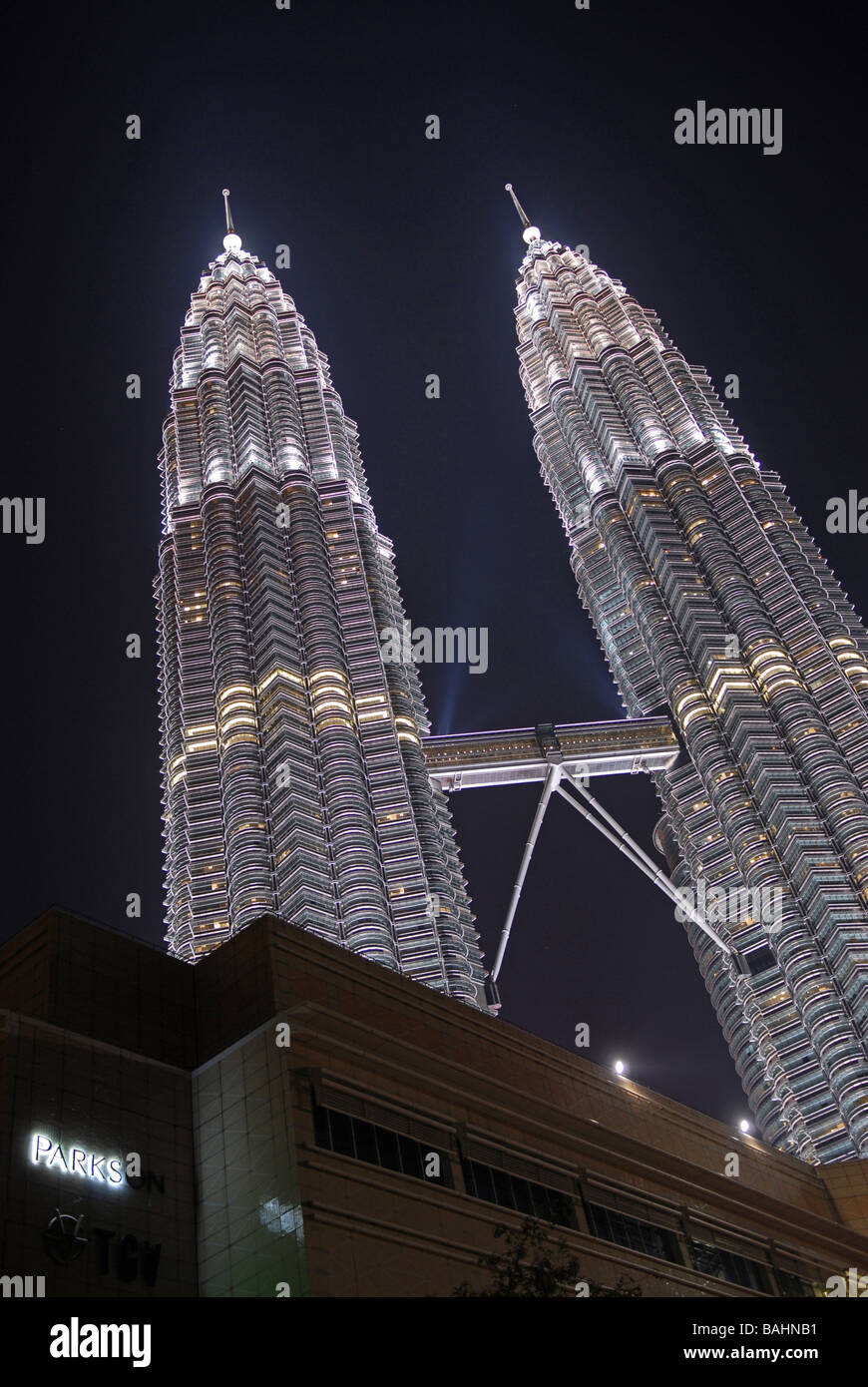 Petronas Towers in Kuala Lumpur, Malaysia Stockfoto