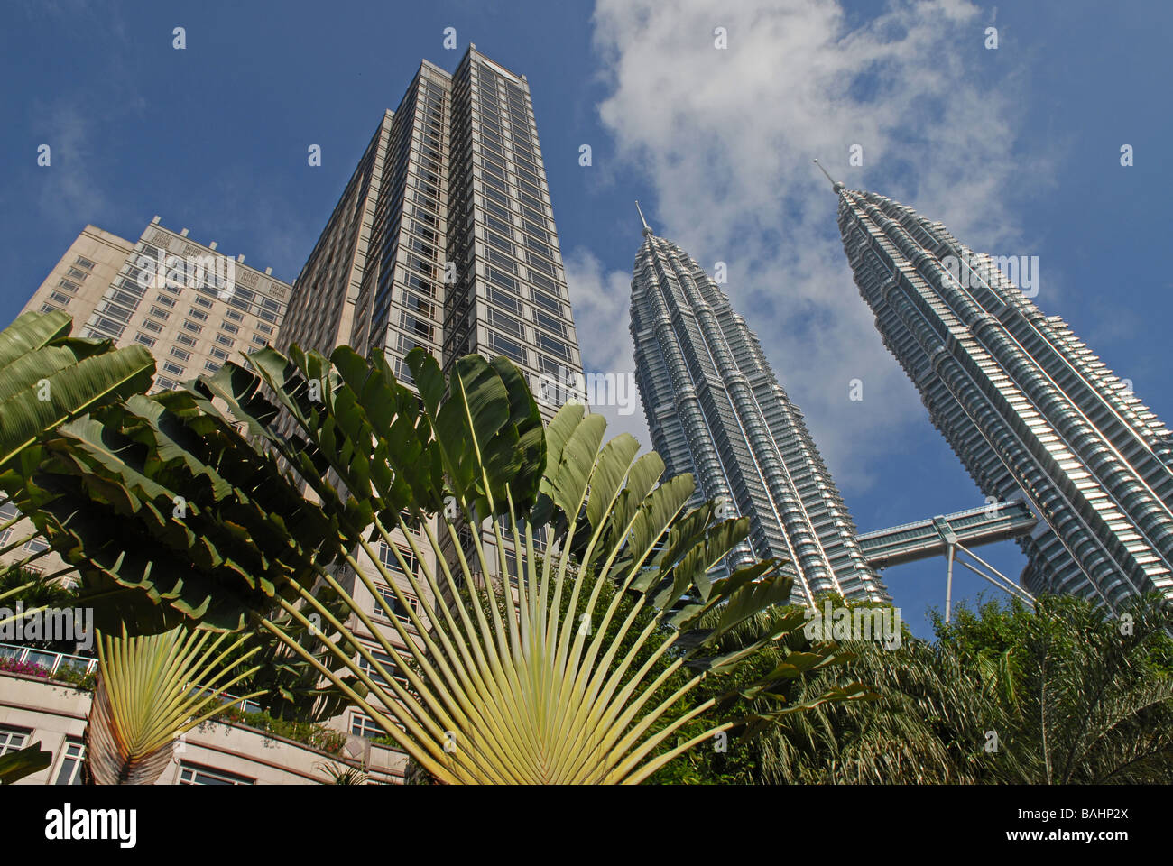 Petronas Towers in Kuala Lumpur, Malaysia Stockfoto