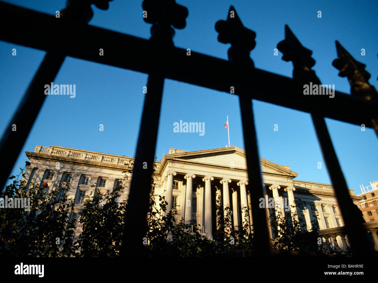U S Treasury Building Washington D C USA Stockfoto