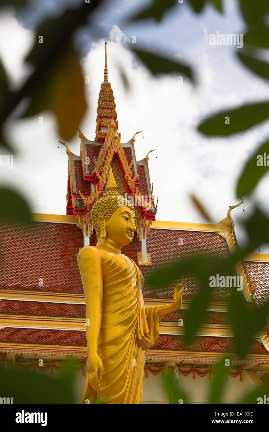 Isaan, Thailand; Buddha und Tempel Stockfoto
