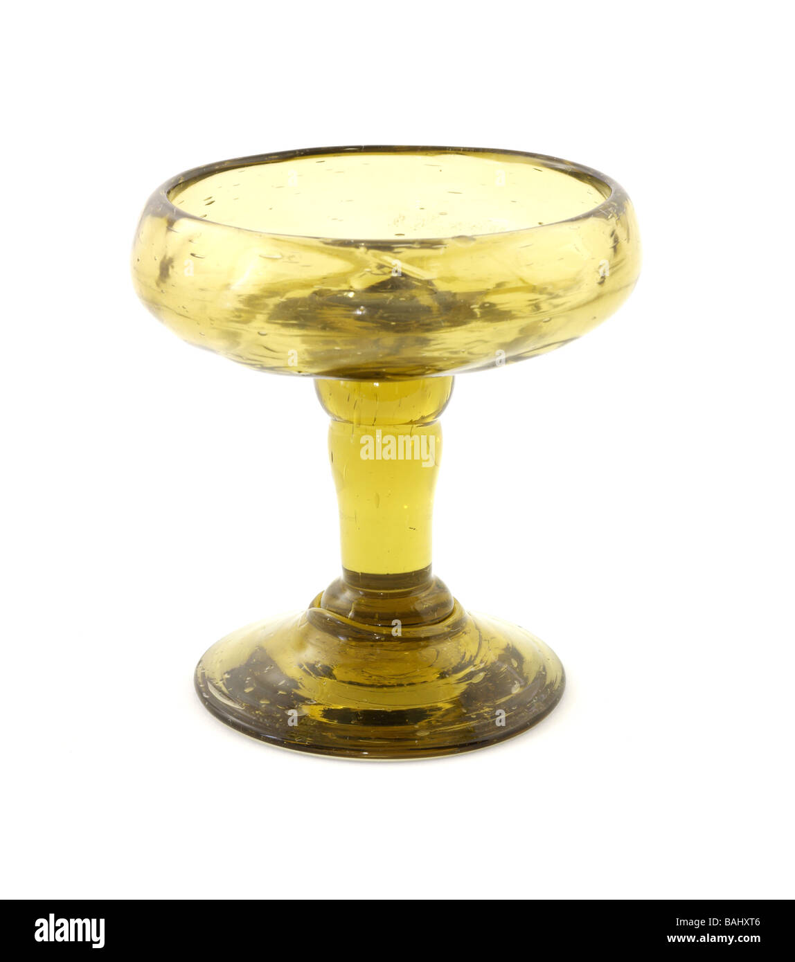 Mundgeblasene Glasschale Stockfoto