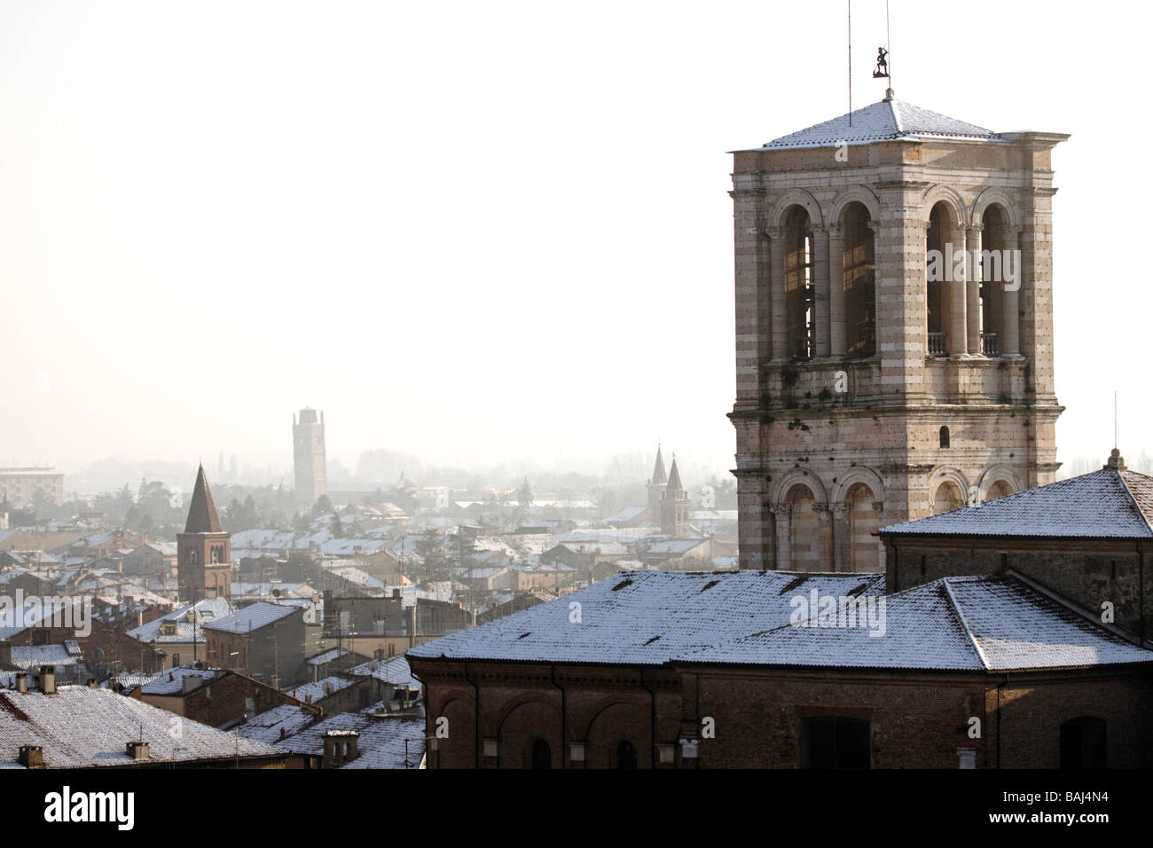 Italien Emilia-Romagna Ferrara Castello Estense Stockfoto