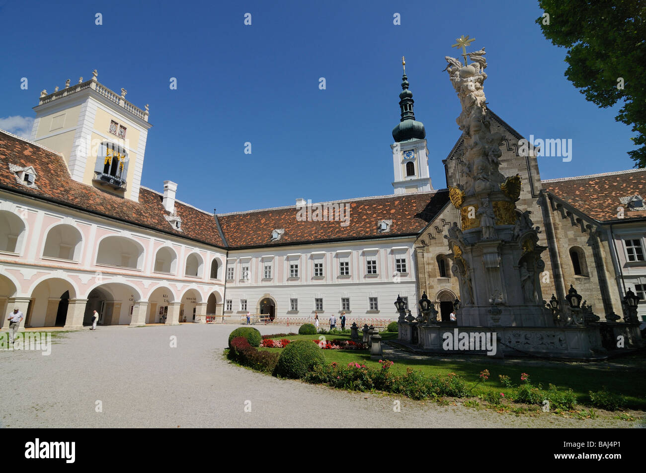 Kloster Heiligenkreuz Österreich Stockfoto