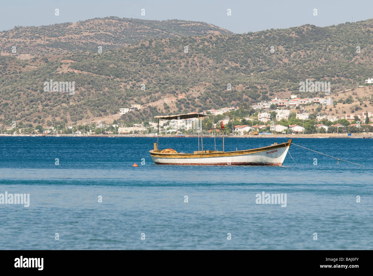Fisherboat Türkei Stockfoto