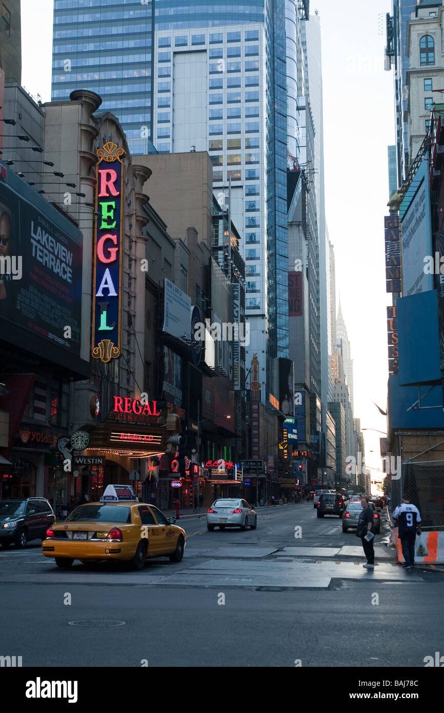 New York City 42nd Street Stockfoto