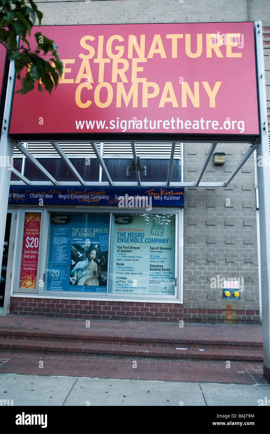 Signature Theatre Company NYC Stockfoto