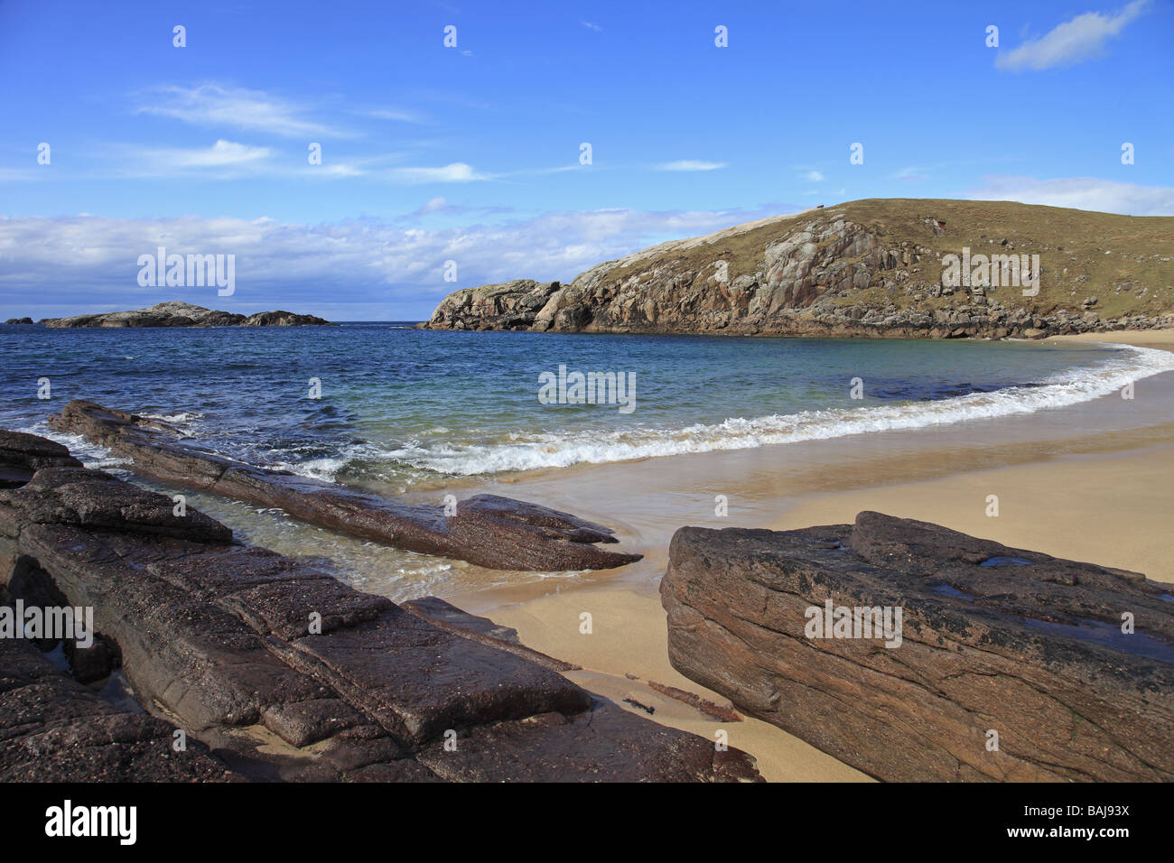 Sheigra Strand, Nr. Kinlochbervie, Sutherland, Schottland Stockfoto