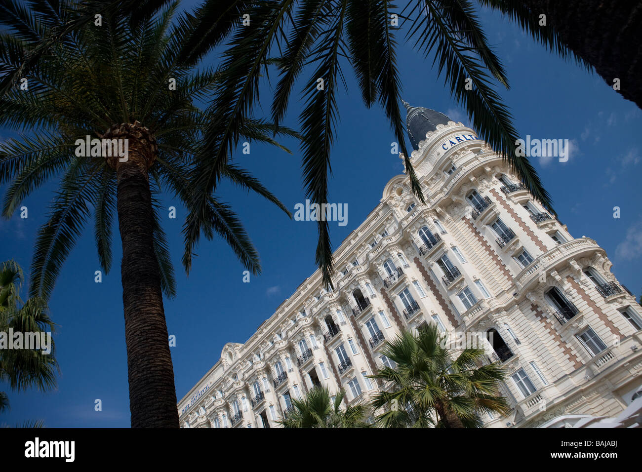 Hotel Carlton in Cannes Frankreich Stockfoto