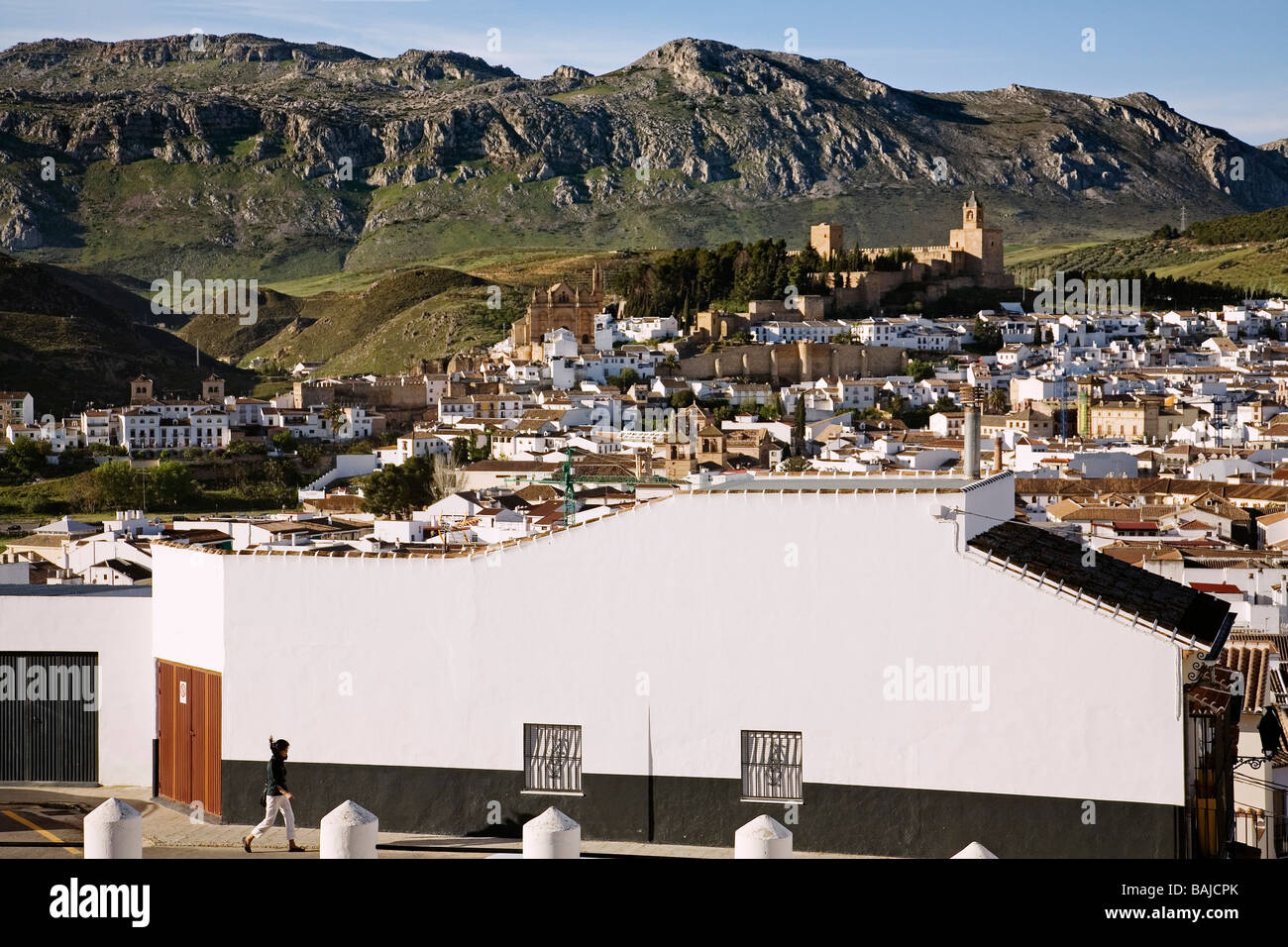 Antequera und El Torcal Malaga Andalusien Spanien Stockfoto