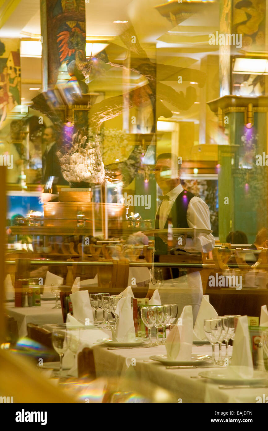 Frankreich, Paris (75), Stadtviertel Montparnasse, Restaurant La Coupole Stockfoto