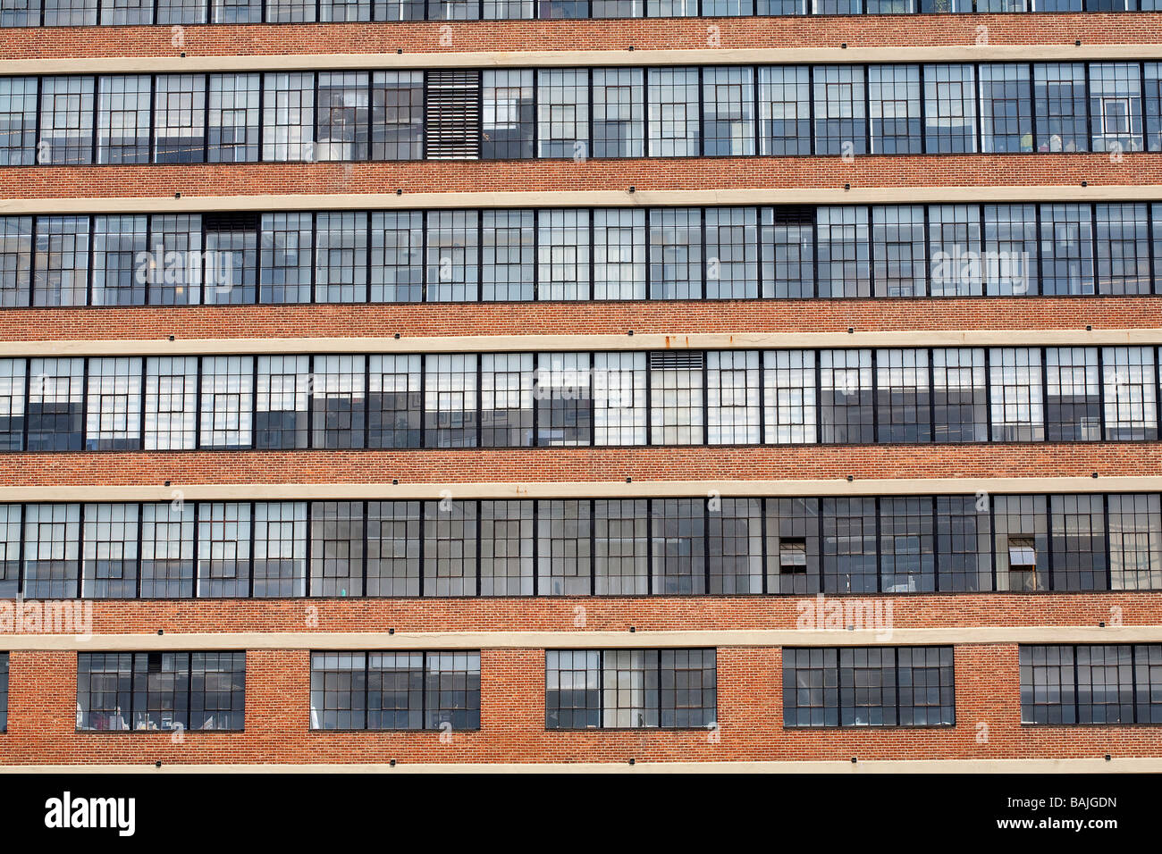 Vereinigte Staaten, New York City, Manhattan, Chelsea, ehemaligen Fabrik am Ufer des Hudson River in Lofts umgebaut Stockfoto