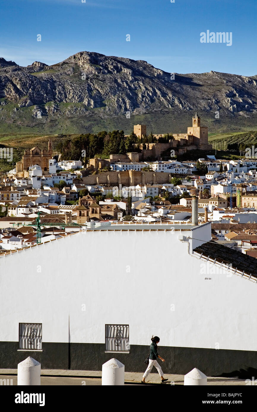 Antequera und El Torcal Malaga Andalusien Spanien Stockfoto