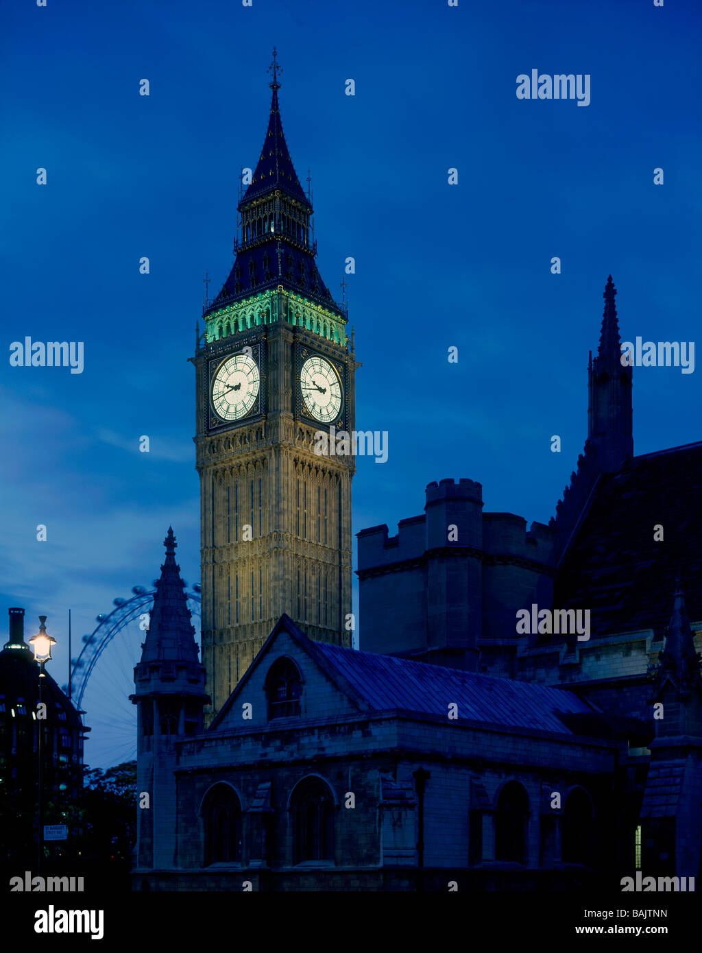 Häuser von Parlament und Big Ben, London, Vereinigtes Königreich, Charles Barry und Augustus Pugin, Houses of Parliament und big ben Stockfoto