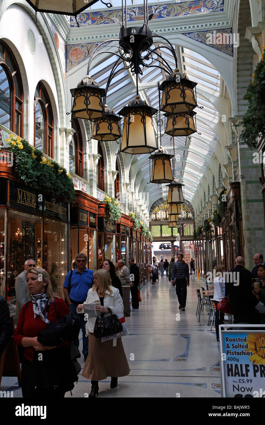 Die Royal Arcade, Norwich, England Stockfoto