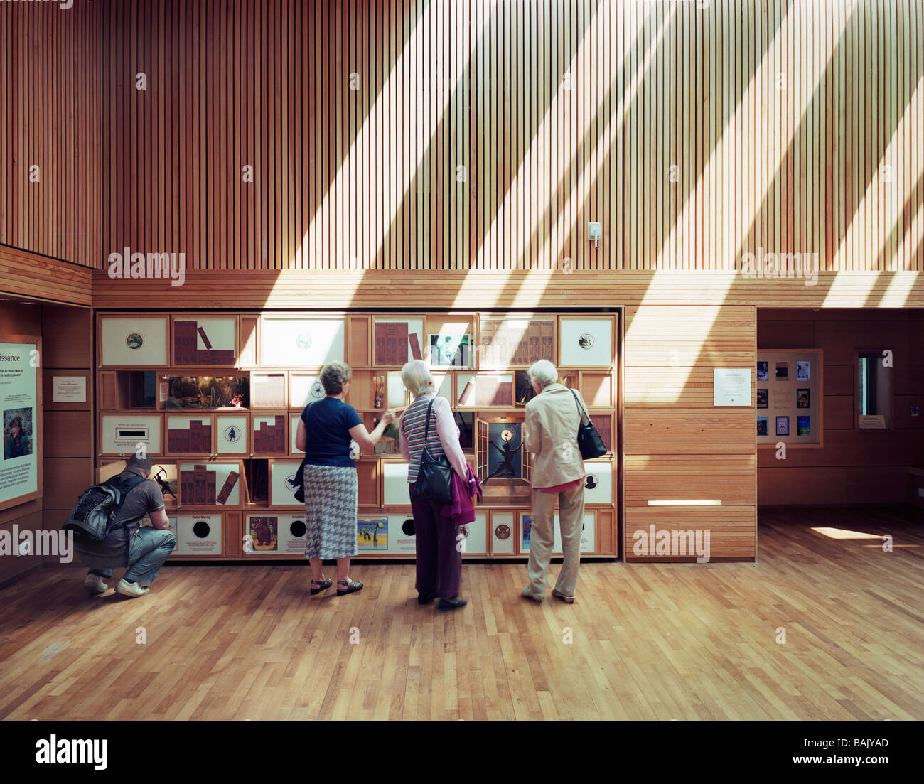 SCOTTISH STORYTELLING CENTRE, MALCOLM FRASER ARCHITEKTEN, EDINBURGH, VEREINIGTES KÖNIGREICH Stockfoto