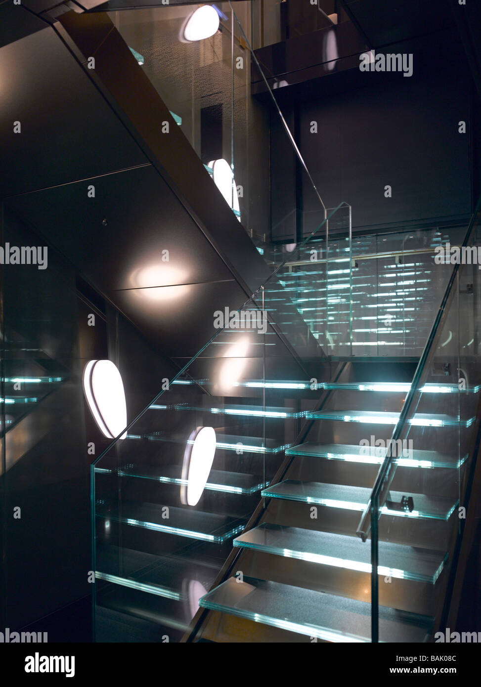 ARMANI GINZA TOWER, MASSIMILIANO FUKSAS, TOKYO, JAPAN Stockfoto