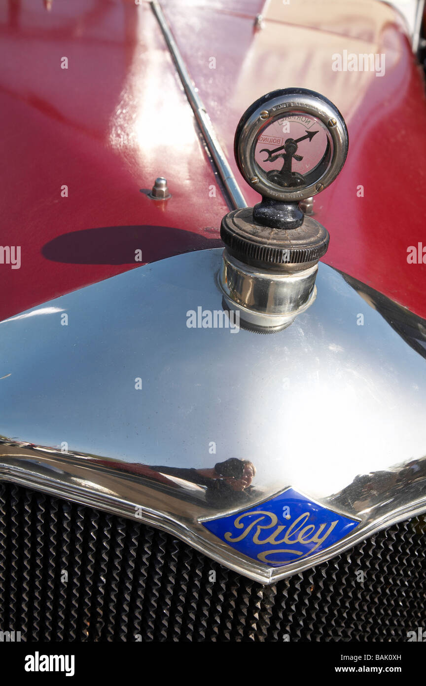 Detail eines Riley-Autos Stockfoto